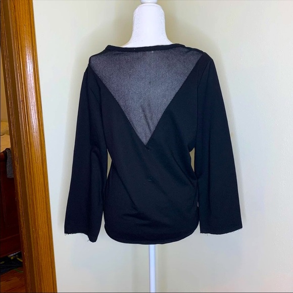 Black Rose Embroidered Top - Picture 7 of 7